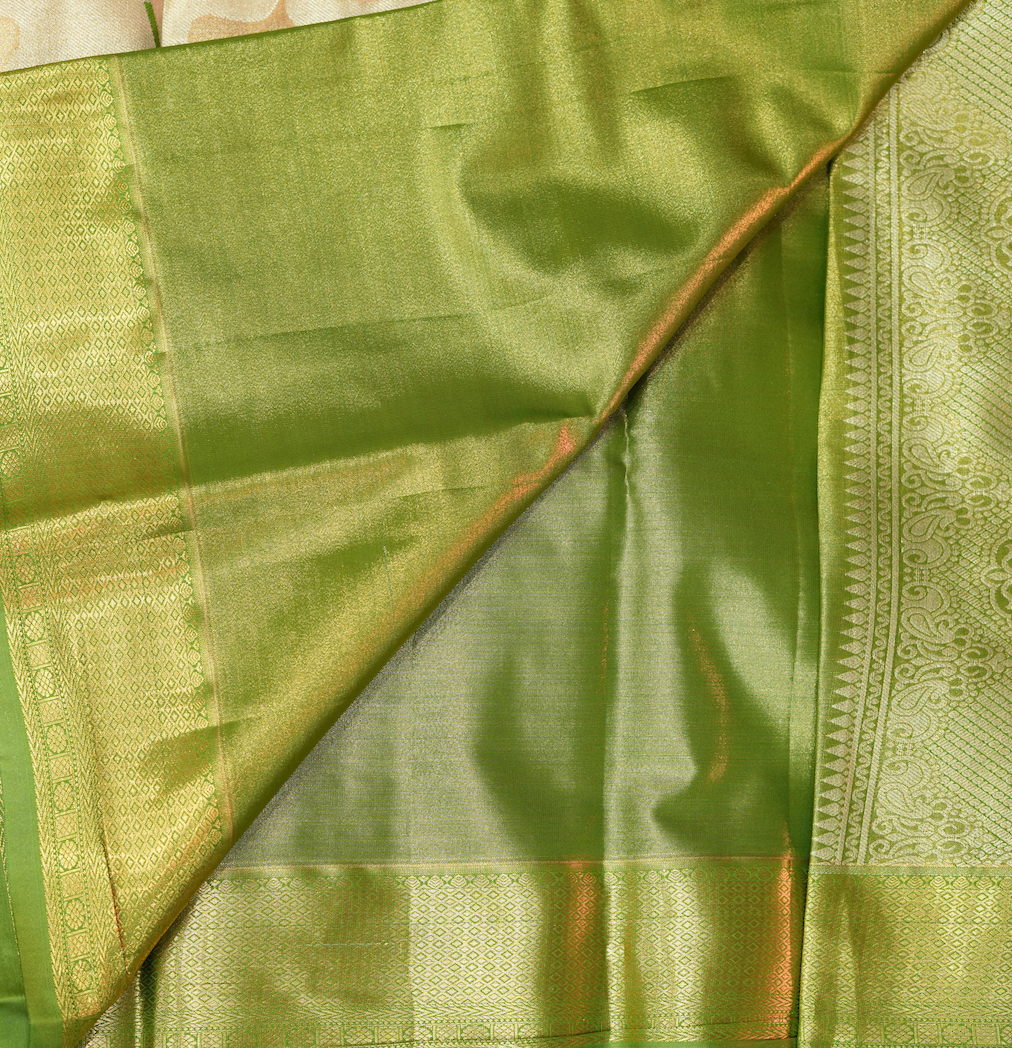 Big leaf body tissue saree