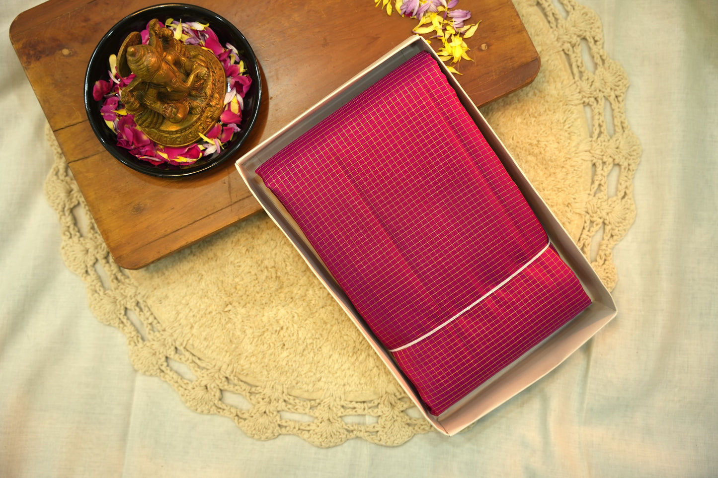 Semi pure silk saree