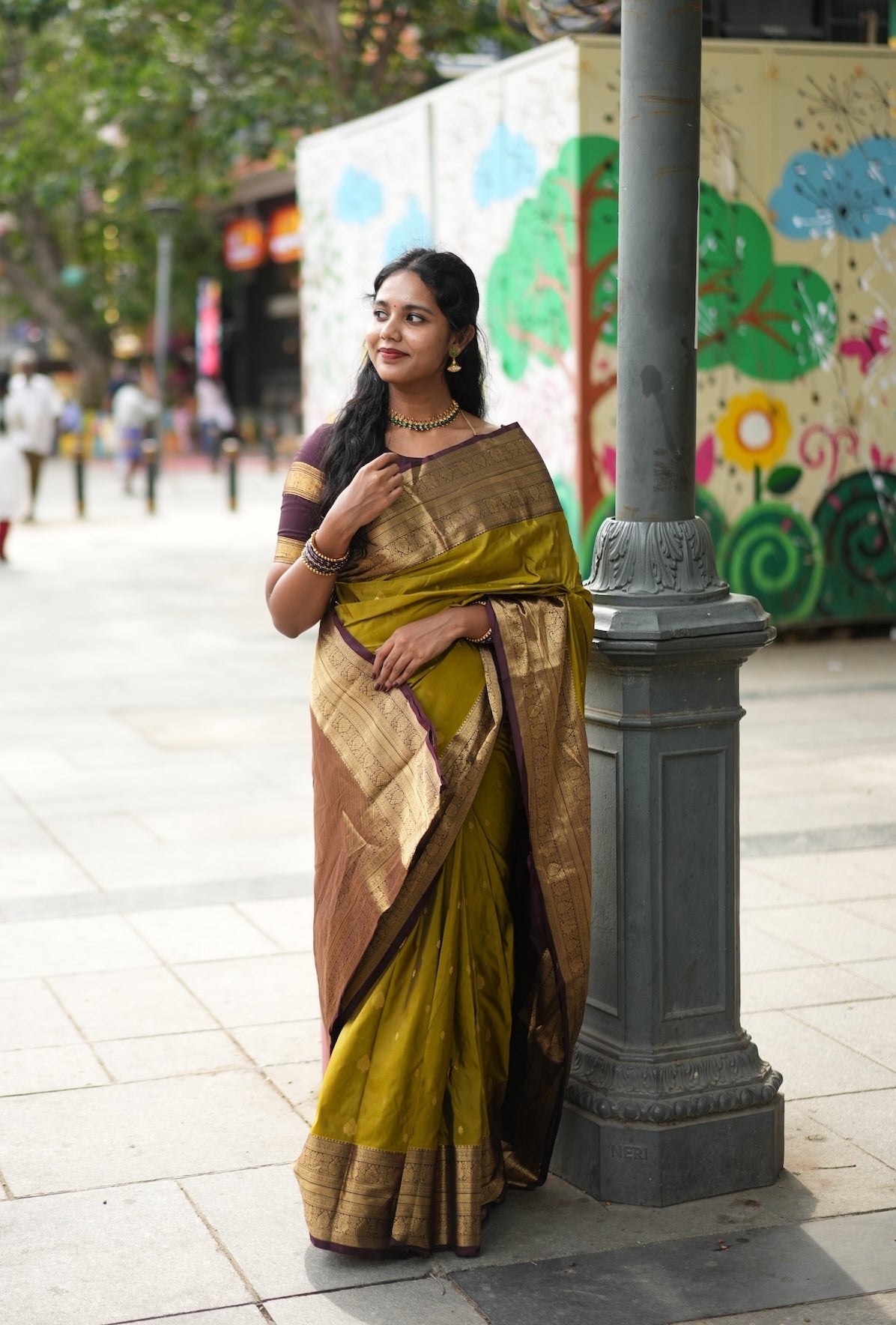 Semi silk saree