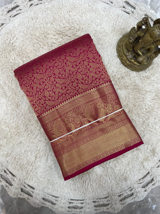 Full body putta - Rose semi pure silk