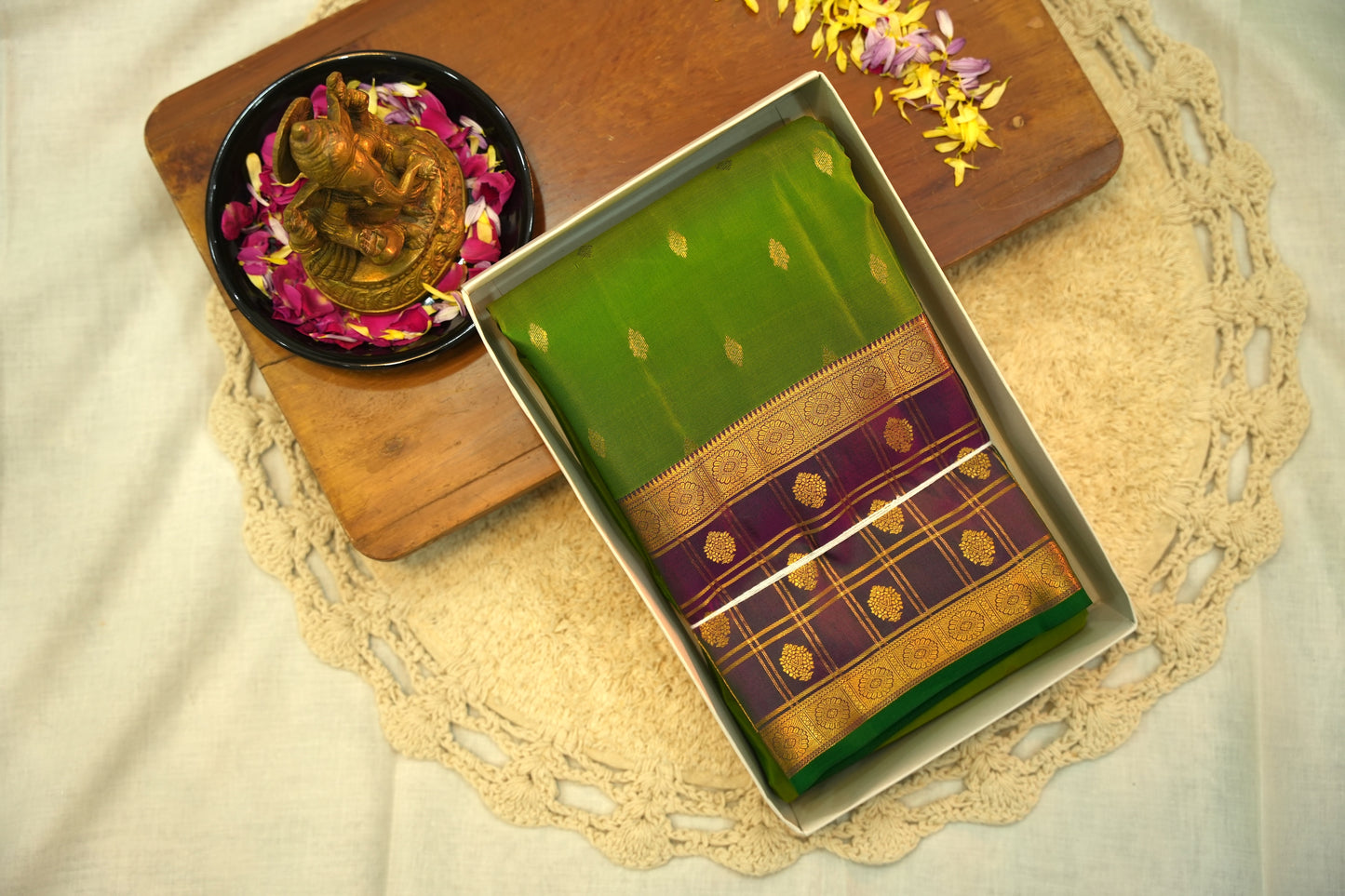 Semi pure silk saree