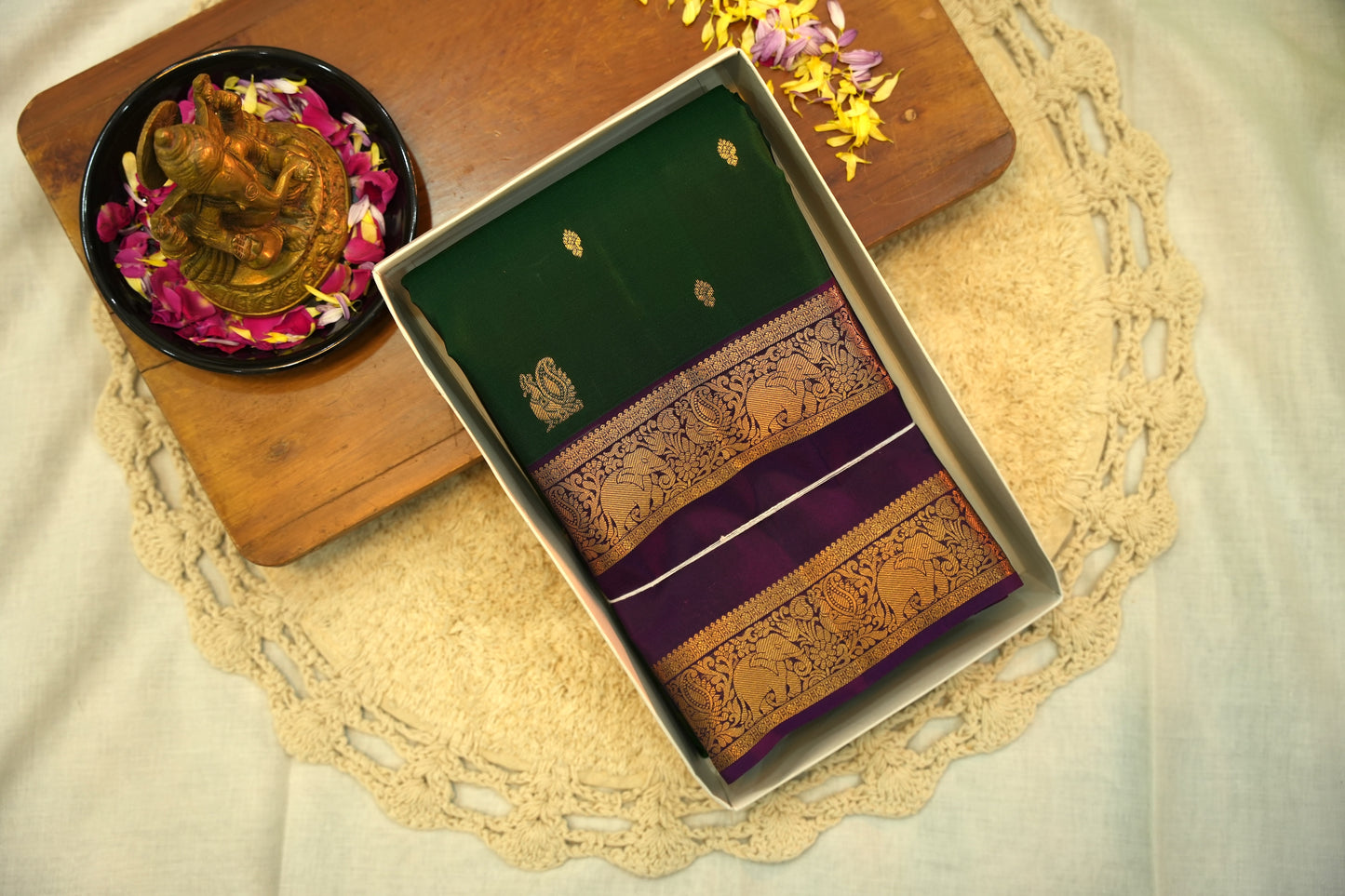 Semi pure silk saree