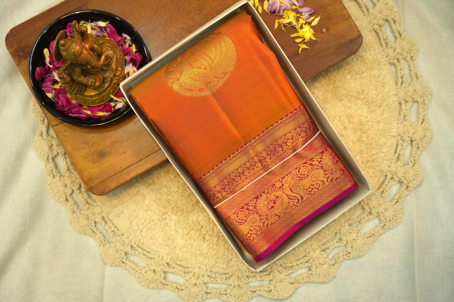 Semi pure silk saree