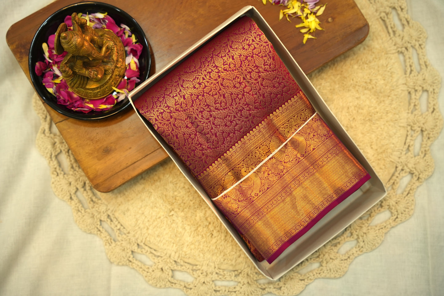 Semi pure silk saree