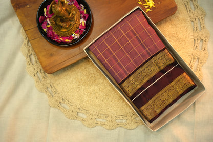 Semi pure silk saree