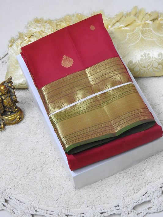 Semi pure silk with body putta